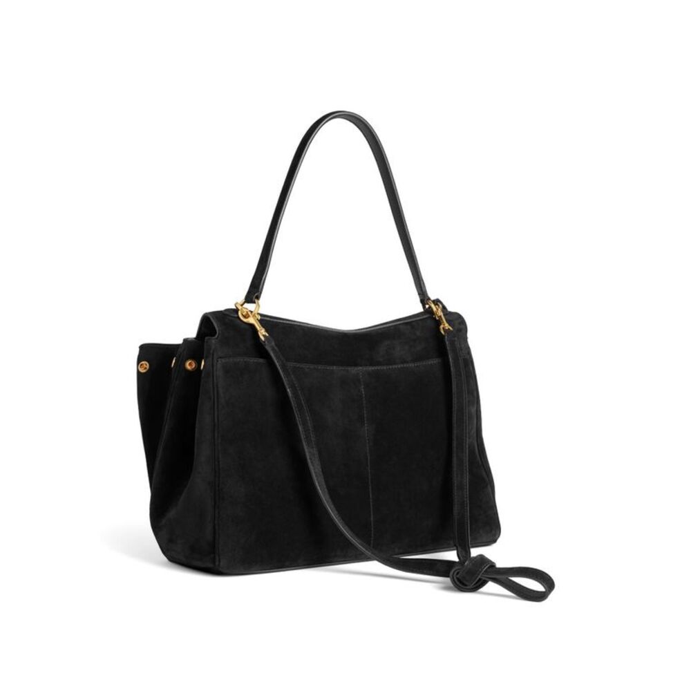 Balenciaga Women Rodeo Medium Leather Handbag - Picture 4 of 5